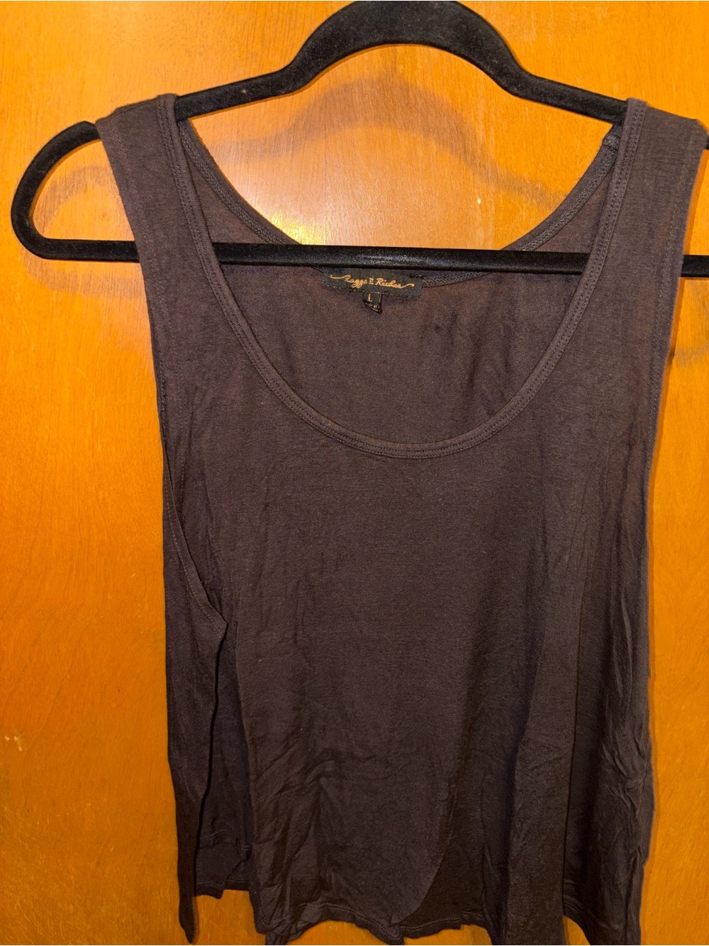 Sleeveless Black Women's Tank Top